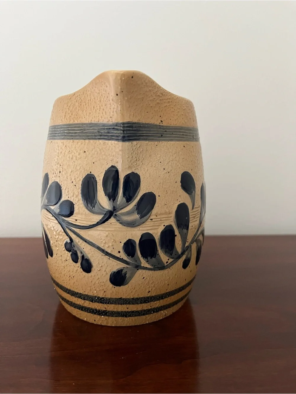 Williamsburg Pottery Pitcher - Teleflora - 75th Anniversary
